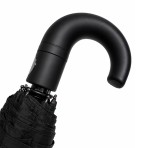 Ομπρέλα βροχής ανδρική σπαστή 3s αυτόματη R55cm polyester μαύρη TREND