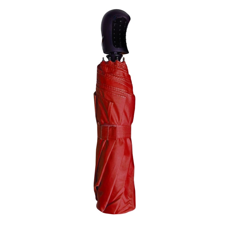 Ομπρέλα βροχής unisex σπαστή 3s polyester αυτόματη R58cm κόκκινη ΤREND Ομπρέλα βροχής unisex σπαστή 3s polyester αυτόματη R58cm κόκκινη ΤREND