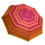 Ομπρέλα βροχής γυναικεία σπαστή 3s απλή R53cm polyester εμπριμέ TREND