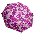 Ομπρέλα βροχής γυναικεία σπαστή 3s αυτόματη R55cm polyester εμπριμέ TREND