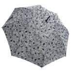 Ομπρέλα βροχής γυναικεία με μπαστούνι αυτόματη R58cm polyester εμπριμέ TREND