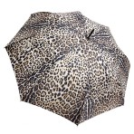 Ομπρέλα βροχής γυναικεία με μπαστούνι αυτόματη R58cm polyester εμπριμέ TREND