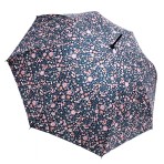 Ομπρέλα βροχής γυναικεία με μπαστούνι αυτόματη R58cm polyester εμπριμέ TREND
