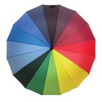 Ομπρέλα βροχής unisex με μπαστούνι αυτόματη R63cm polyester πολύχρωμη TREND Ομπρέλα βροχής unisex με μπαστούνι αυτόματη R63cm polyester πολύχρωμη TREND