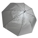 Ομπρέλα βροχής γυναικεία με μπαστούνι αυτόματη R58cm poe μονόχρωμη TREND