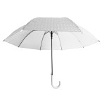 Ομπρέλα βροχής γυναικεία με μπαστούνι αυτόματη R58cm poe μονόχρωμη TREND