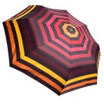 Ομπρέλα βροχής γυναικεία σπαστή 3s αυτόματη R55cm polyester ριγέ TREND