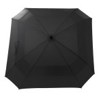 Ομπρέλα βροχής golf με μπαστούνι απλή R85cm poly μαύρη TREND