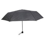 Ομπρέλα βροχής unisex σπαστή 3s απλή R53cm polyester γκρι καρώ TREND