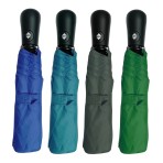 Ομπρέλα βροχής unisex σπαστή 3s αυτόματο α/κ R53cm polyester μονόχρωμη CHANOS