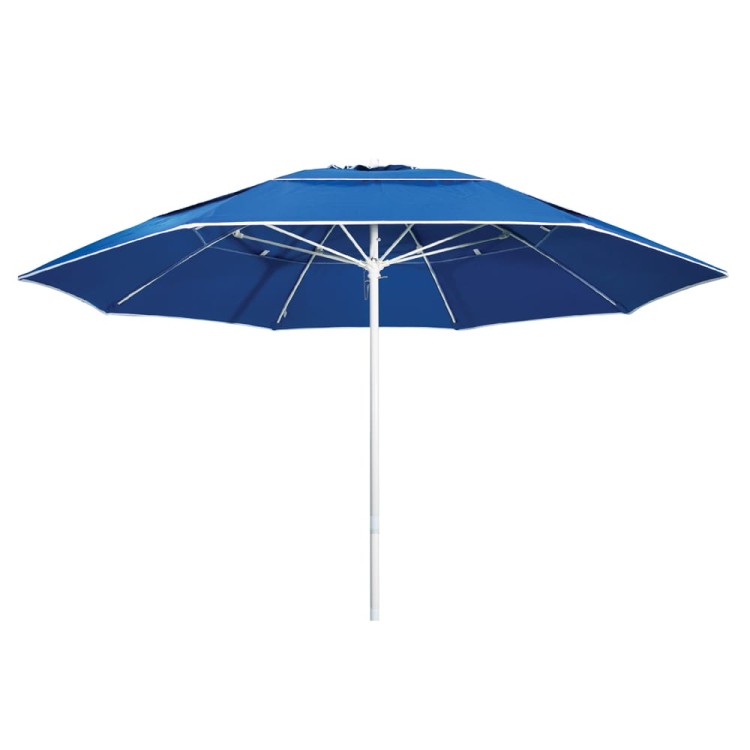Ομπρέλα παραλίας πισίνας 250cm 8 ακτίνες polyester μπλε SOLART 