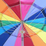 Ομπρέλα θαλάσσης 240cm 16 ακτίνες με μηχανισμό κλίσης polyester πολύχρωμη SOLART Ομπρέλα θαλάσσης 240cm 16 ακτίνες με μηχανισμό κλίσης polyester πολύχρωμη SOLART