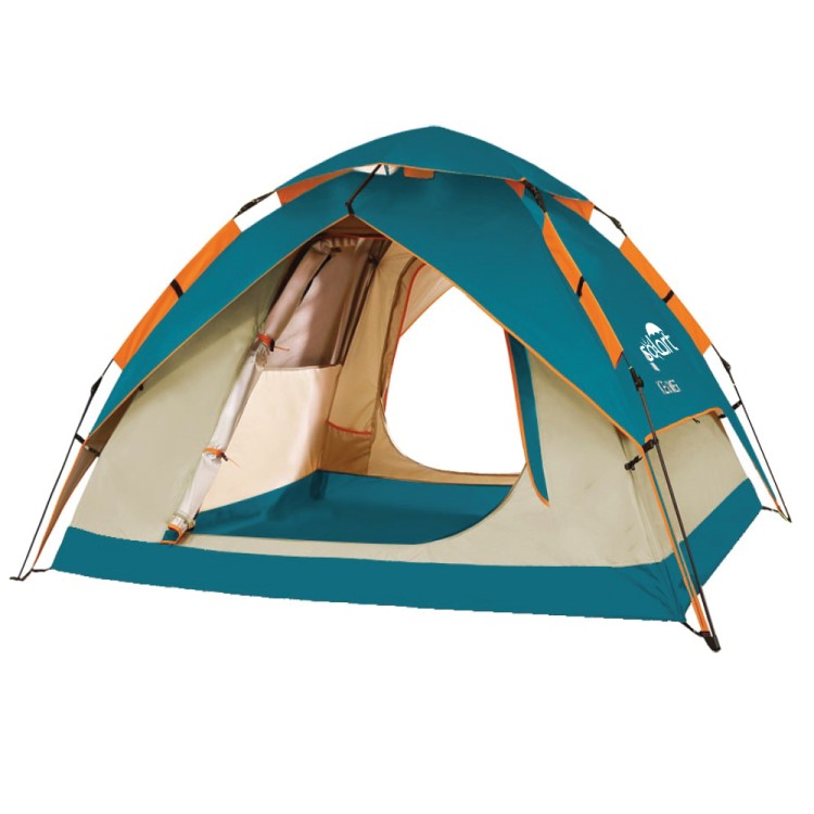 Σκηνή παραλίας αυτόματη  220x220x140cm polyester πετρόλ SOLART