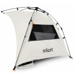 Σκίαστρο παραλιας αυτόματο α/κ 200x110x108cm polyester λευκό SOLART