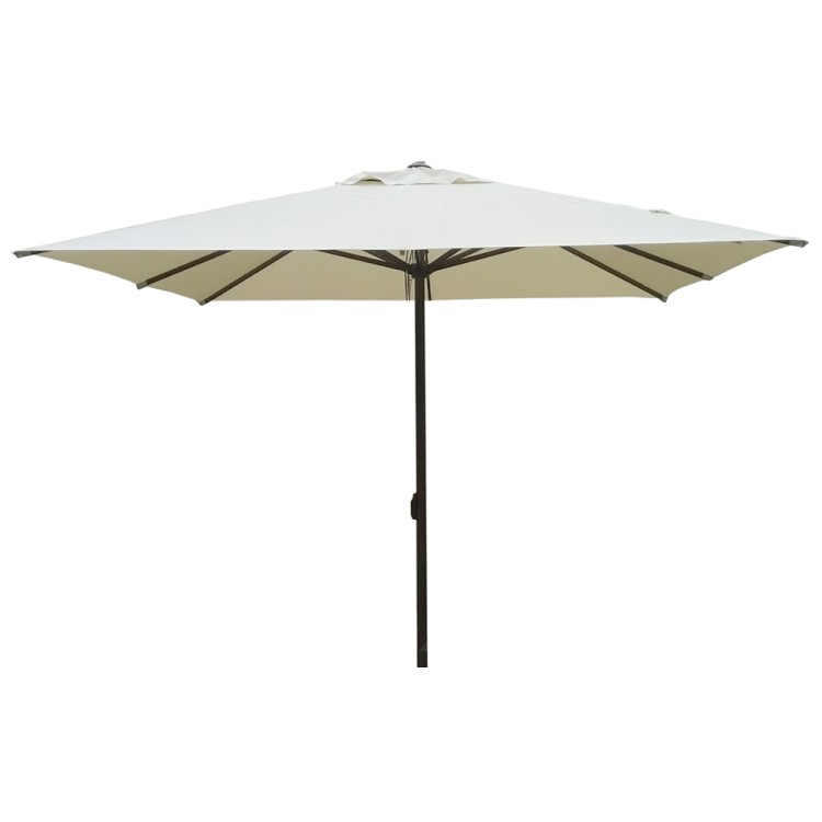 Ομπρέλα κήπου 300x300cm 8 ακτίνες polyester μπέζ TREND