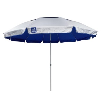 Ομπρέλα θαλάσσης 220cm 10 ακτίνες με μηχανισμό κλίσης polyester μπλε SOLART  