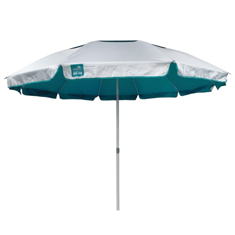 Ομπρέλα θαλάσσης 220cm 10 ακτίνες χωρίς μηχανισμό κλίσης polyester μονόχρωμη SOLART Ομπρέλα θαλάσσης 220cm 10 ακτίνες χωρίς μηχανισμό κλίσης polyester μονόχρωμη SOLART