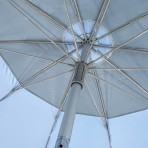 Ομπρέλα θαλάσσης 220cm 10 ακτίνες με μηχανισμό κλίσης polyester γκρι MAUI&SONS Ομπρέλα θαλάσσης 220cm 10 ακτίνες με μηχανισμό κλίσης polyester γκρι MAUI&SONS