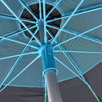 Ομπρέλα θαλάσσης 220cm 10 ακτίνες χωρίς μηχανισμό κλίσης polyester μπλε MAUI&SONS Ομπρέλα θαλάσσης 220cm 10 ακτίνες χωρίς μηχανισμό κλίσης polyester μπλε MAUI&SONS