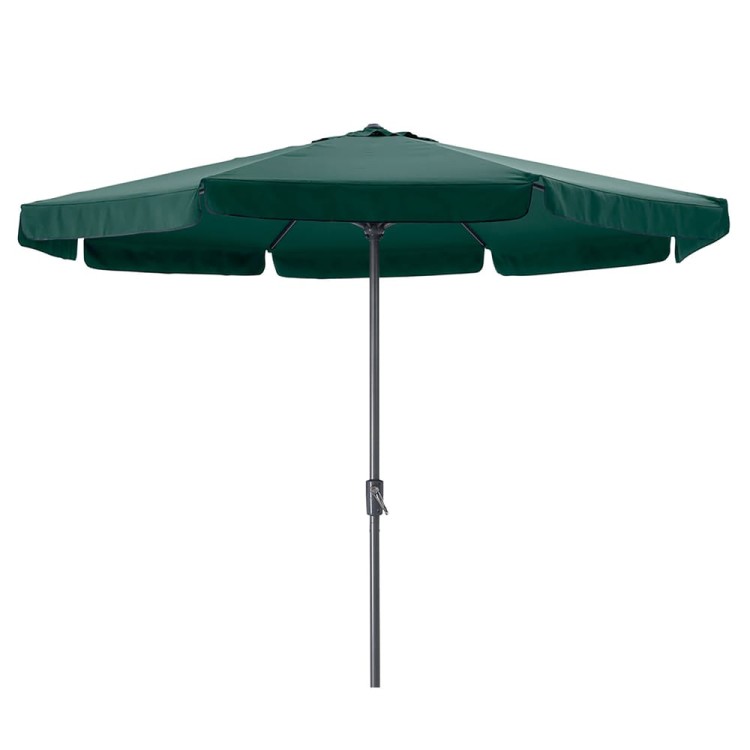 Ομπρέλα κήπου 400cm 8 ακτίνες polyester πράσινη TREND