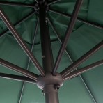 Ομπρέλα κήπου 400cm 8 ακτίνες polyester πράσινη TREND