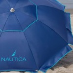  Ομπρέλα θαλάσσης 220cm 10 ακτίνες με μηχανισμό κλίσης polyester μπλε NAUTICA   