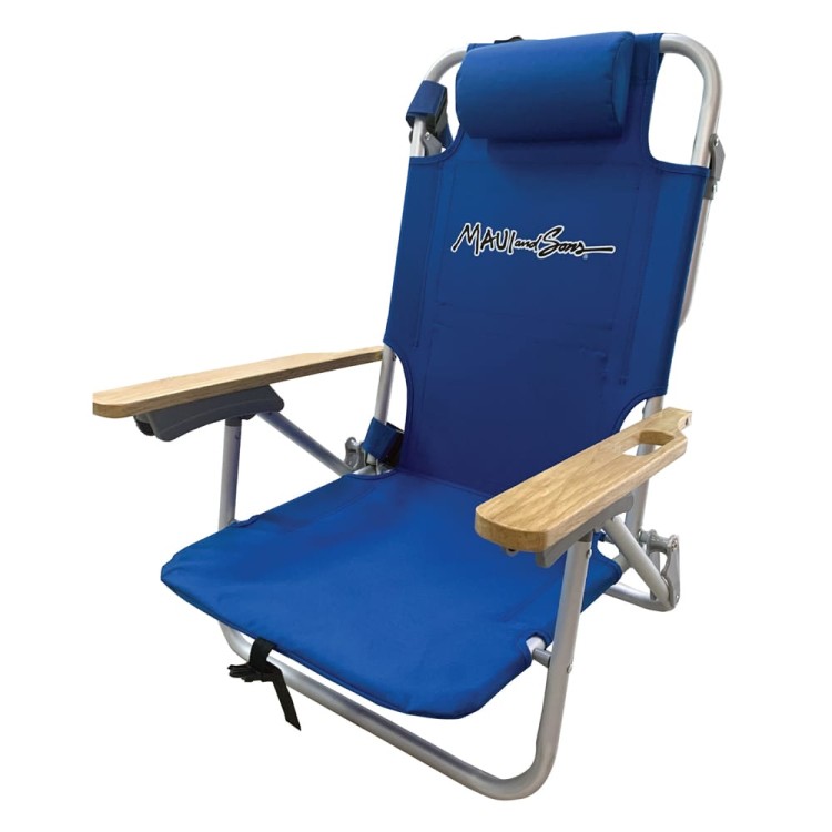 Καρέκλα παραλίας 74x60x61cm μπλε MAUI&SONS Καρέκλα παραλίας 74x60x61cm μπλε MAUI&SONS