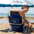 Καρέκλα παραλίας 74x60x61cm ναυτικό μπλε MAUI&SONS Καρέκλα παραλίας 74x60x61cm ναυτικό μπλε MAUI&SONS