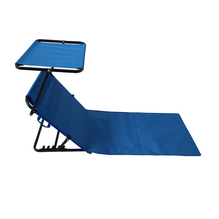 Ξαπλώστρα παραλίας 129x61x61cm μπλε SOLART