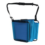 Ξαπλώστρα παραλίας 129x61x61cm μπλε SOLART