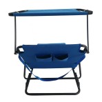 Ξαπλώστρα παραλίας 129x61x61cm μπλε SOLART