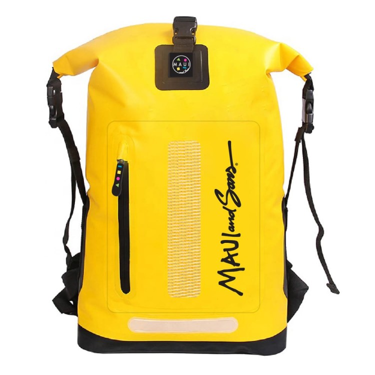 Στεγανό σακίδιο 30lt tarpaulin κίτρινο MAUI&SONS