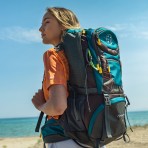  Σακιδιο trekking 50lt nylon πετρόλ MAUI&SONS