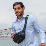 Τσάντα μέσης/χιαστί 2.5lt  polyester μπλε NAUTICA 