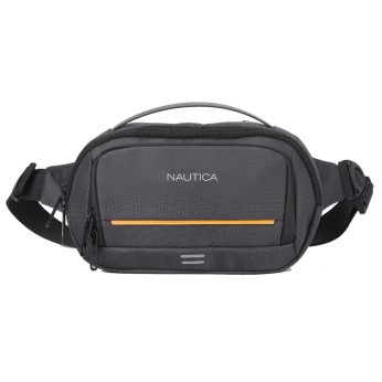 Τσάντα μέσης/χιαστί 2.5lt  polyester ανθρακί NAUTICA 