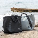 Τσάντα παραλίας 30lt neopren μαύρη MAUI&SONS