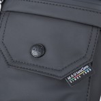 Τσάντα χειρός 1lt polyester μαύρο MAUI&SONS