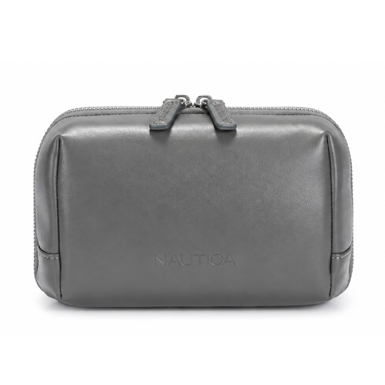 Tech pouch 1lt polyester & PU γκρι NAUTICA Tech pouch 1lt polyester & PU γκρι NAUTICA