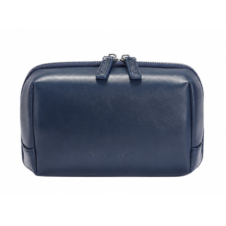 Tech pouch 1lt polyester & PU μπλε NAUTICA