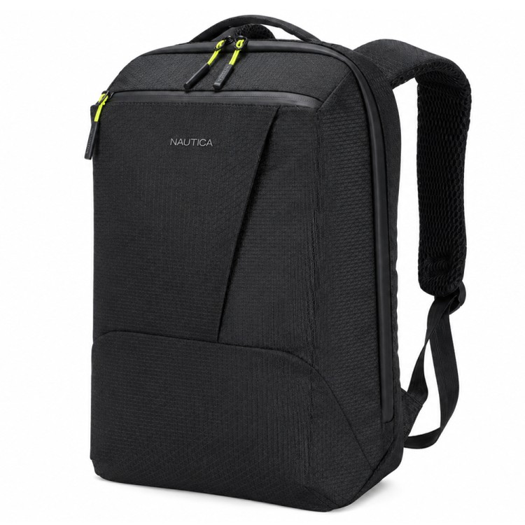 Backpack 16lt polyester μαύρο NAUTICA 