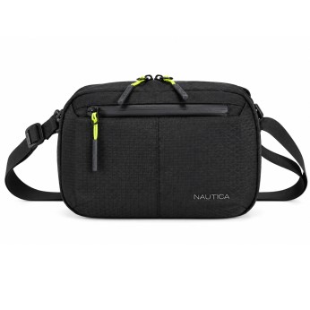 Τσάντα ώμου 3lt polyester μαύρο NAUTICA