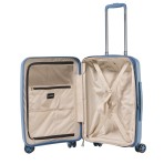 Βαλίτσα καμπίνας expandable σκληρή PP 20'' mosaic blue με 4 ρόδες ύψους 55cm GUY LAROCHE