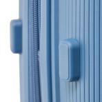 Βαλίτσα μεσαία expandable σκληρή PP 24'' mosaic blue με 4 ρόδες ύψους 66cm GUY LAROCHE Βαλίτσα μεσαία expandable σκληρή PP 24'' mosaic blue με 4 ρόδες ύψους 66cm GUY LAROCHE