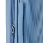 Βαλίτσα μεγάλη expandable σκληρή PP 28'' mosaic blue με 4 ρόδες ύψους 76cm GUY LAROCHE