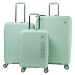 Βαλίτσα καμπίνας expandable σκληρή PP 20'' celaton green με 4 ρόδες ύψους 55cm GUY LAROCHE