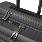 Βαλίτσα καμπίνας expandable πολυκαρβονική 20'' silver grey με 4 ρόδες ύψους 55cm NAUTICA
