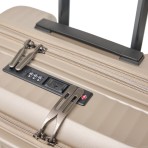 Βαλίτσα μεγάλη expandable πολυκαρβονική 28'' gold με 4 ρόδες ύψους 55cm NAUTICA