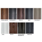 Ξαπλώστρα παραλίας 200x68x32cm ξύλο Σουηδικής πεύκης βαμμένη 