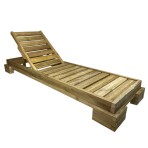 Ξαπλώστρα παραλίας 217x75x23cm από ξύλο Σουηδικής πεύκης για χωρίς βαφή μέγιστη αντοχή