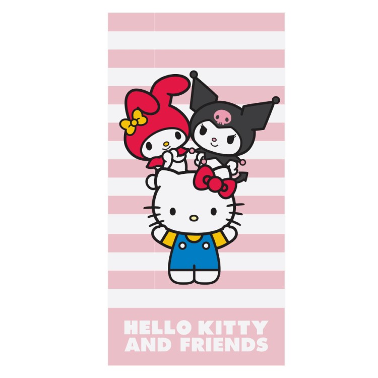 Πετσέτα θαλάσσης 70x150cm HELLO KITTY